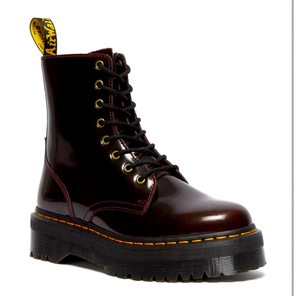 Selling my Dr. Martens Jadon Arcadia cherry red boots.